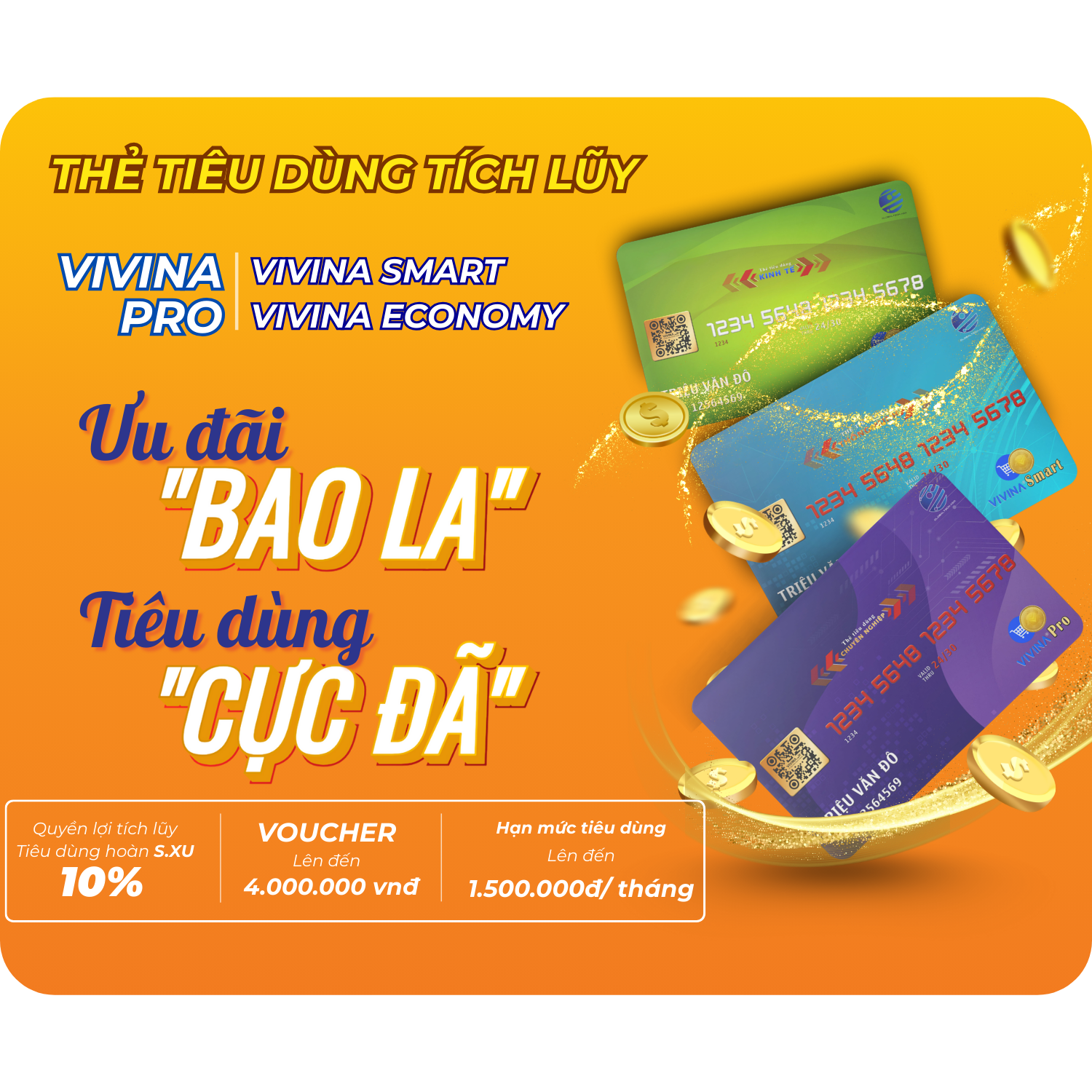 THẺ TIÊU DÙNG TÍCH LŨY