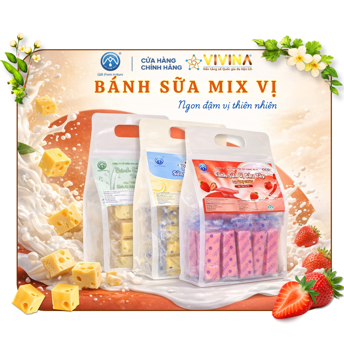 bánh sữa chị vàng