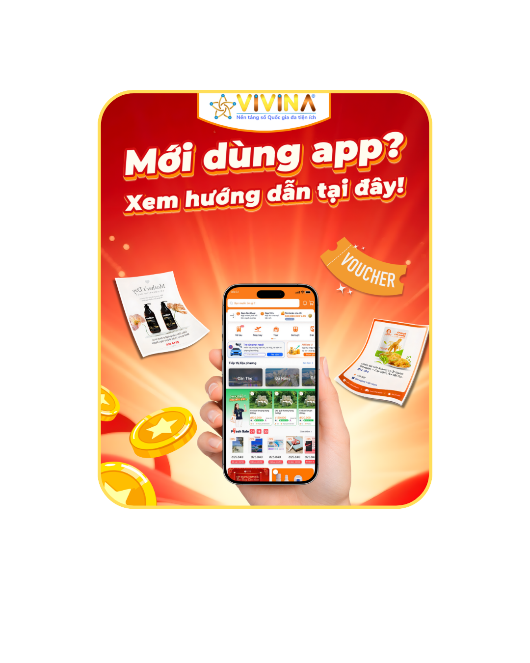 Mới dùng app? Xem hướng dẫn chi tiết tại đây