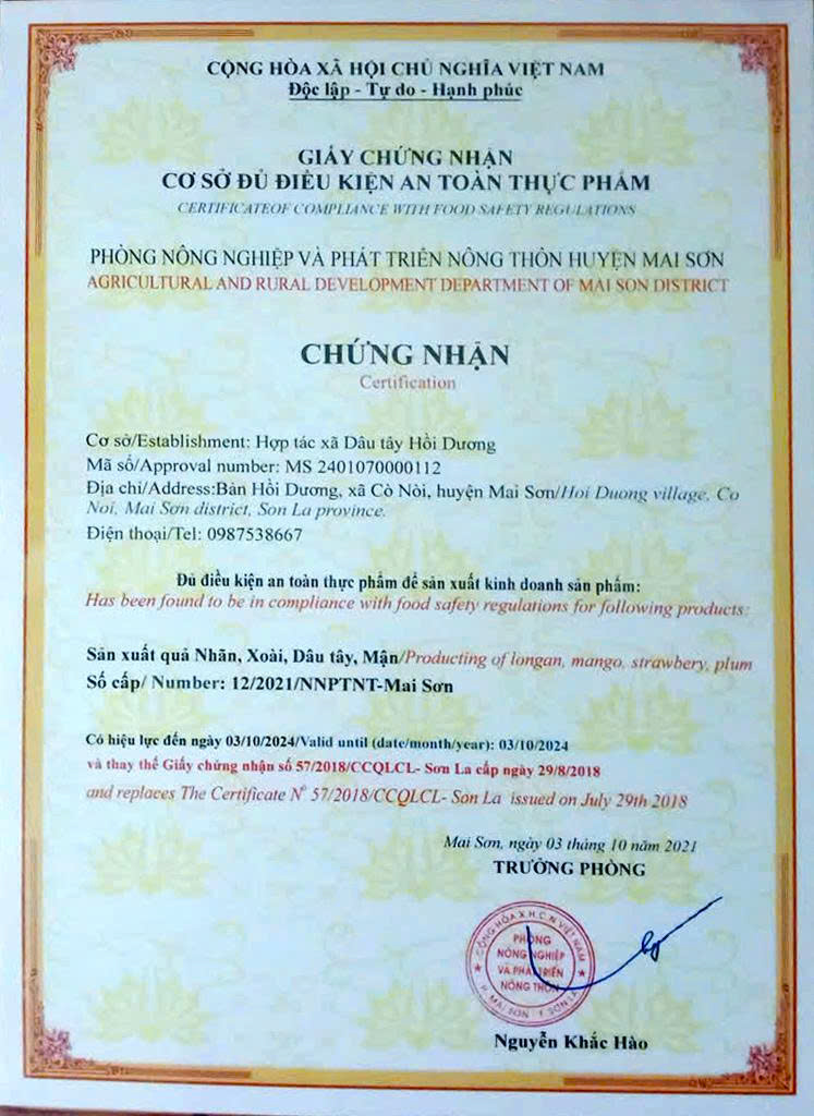 Vệ sinh an toàn thực phẩm