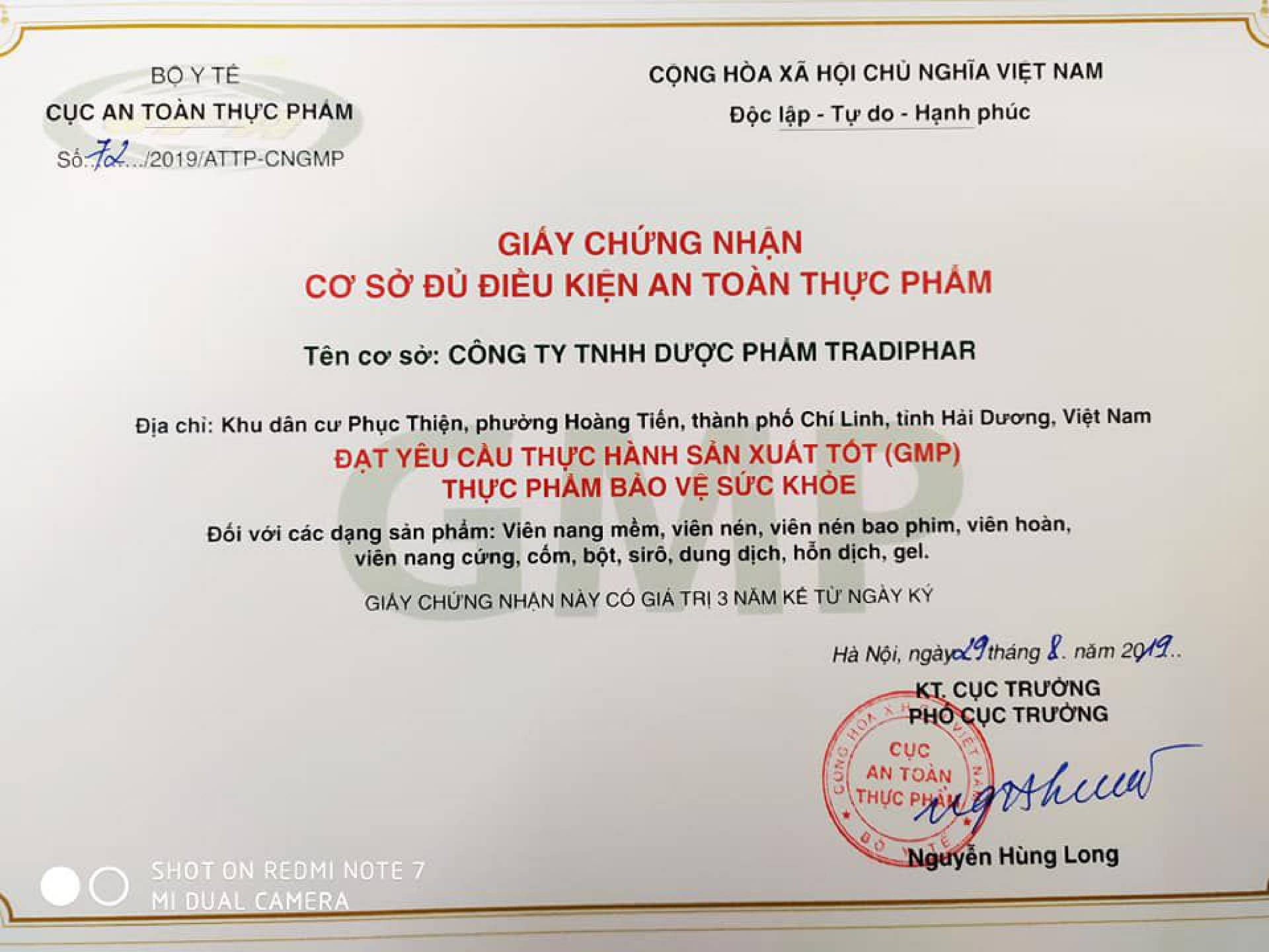 Vệ sinh an toàn thực phẩm