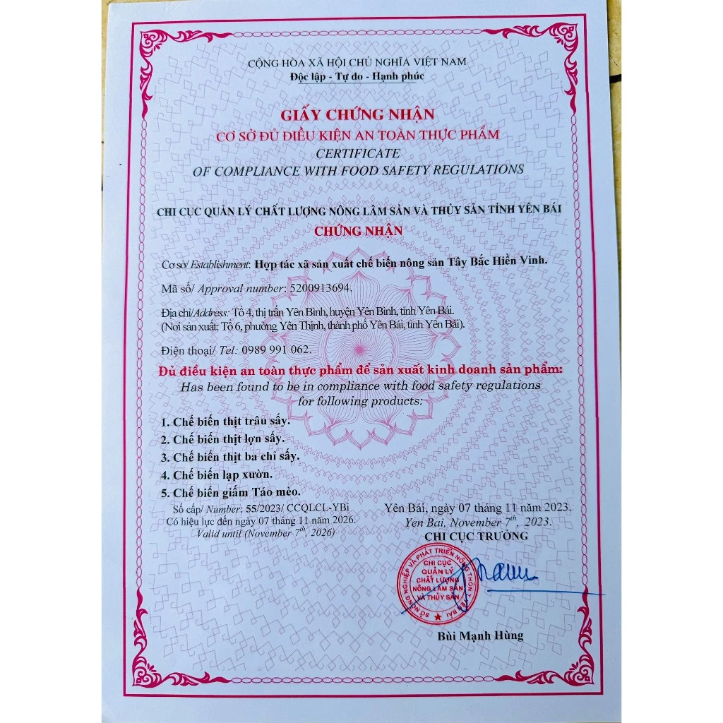 Vệ sinh an toàn thực phẩm