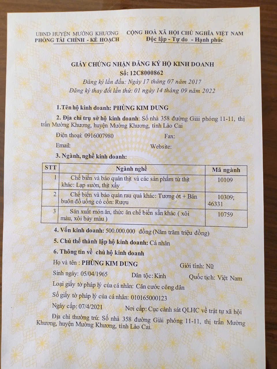 Vệ sinh an toàn thực phẩm