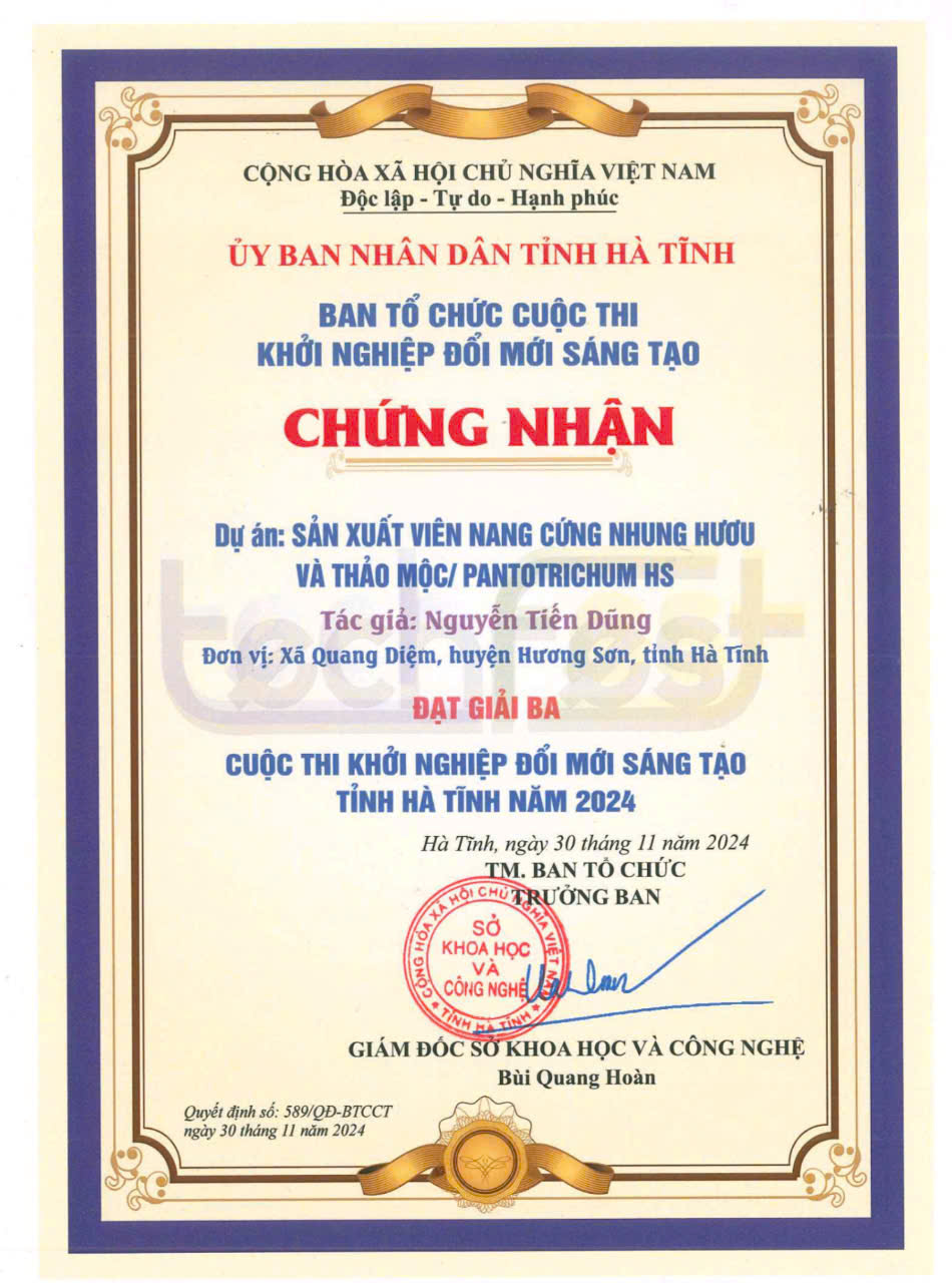 Chứng chỉ khác