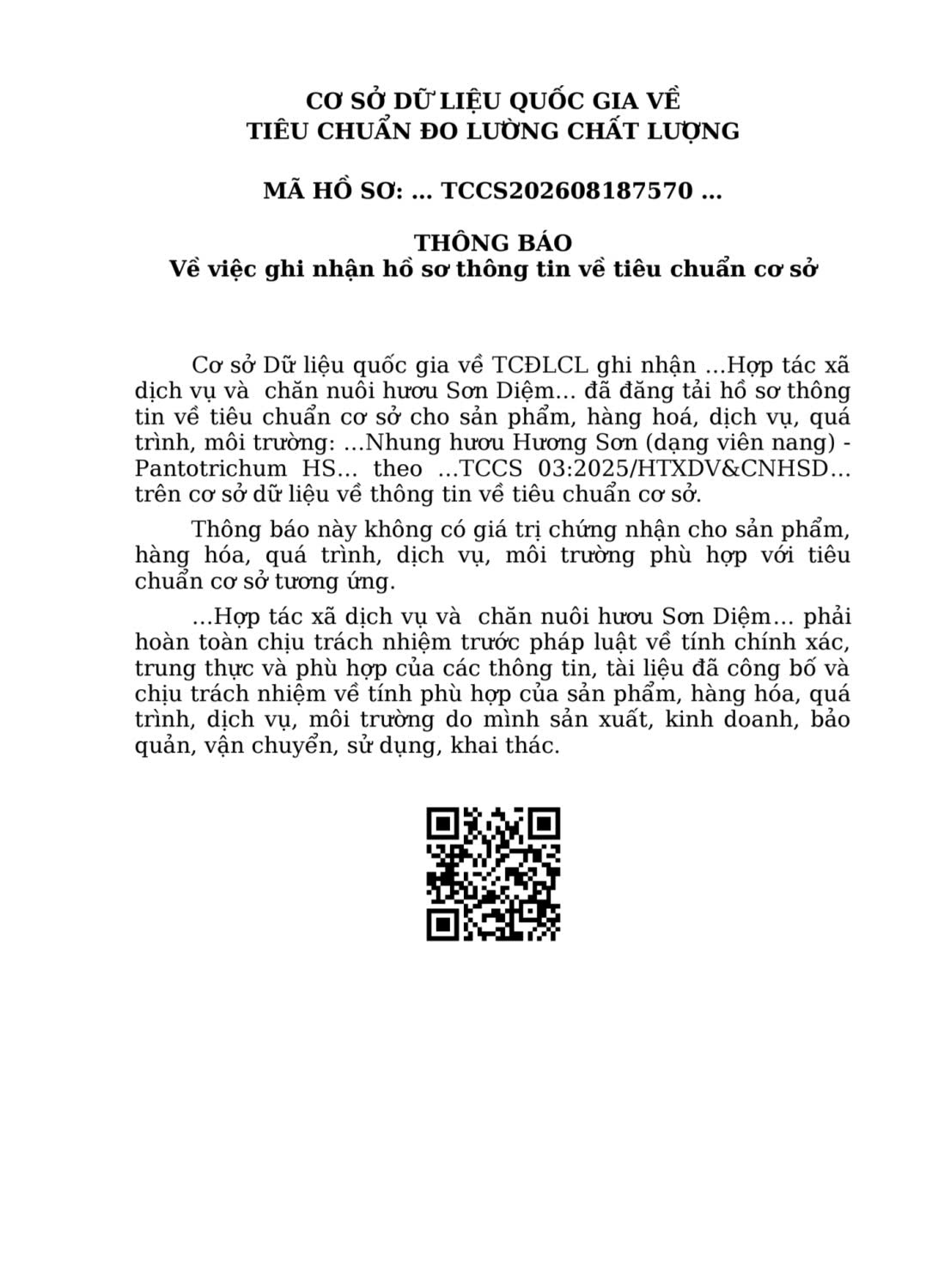 Công bố sản phẩm