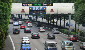 Cách Singapore thu phí đường bộ không cần thanh chắn, người soát vé