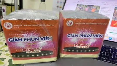 Cửa hàng bán pháo hoa Z121 hét giá 