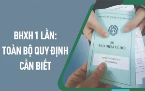 Tất cả thông tin về hưởng BHXH 1 lần mới nhất: Người lao động cần biết