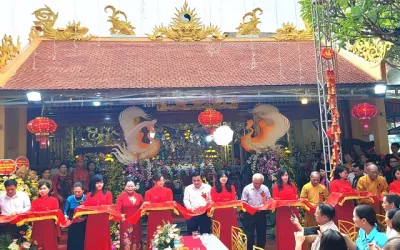 Khai mạc lễ hội truyền thống đền Cửu Thiên Huyền Nữ