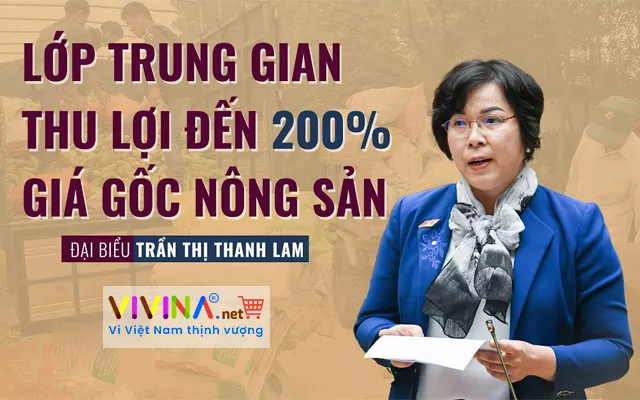 Lớp trung gian thu lợi đến 200% giá gốc nông sản