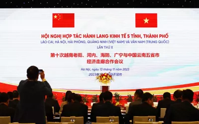 Khai mạc Hội nghị hợp tác 5 tỉnh, thành Việt Nam - Trung Quốc