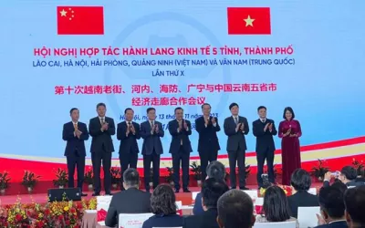 Đẩy mạnh hợp tác kinh tế giữa Lào Cai, Hà Nội, Hải Phòng, Quảng Ninh (Việt Nam) và Vân Nam (Trung Quốc)