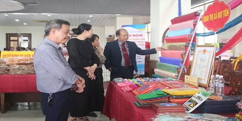 Hà Nam đẩy mạnh xúc tiến thương mại, kết nối cung cầu sản phẩm, hàng hóa
