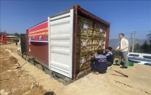 Hà Giang: Xuất khẩu container củ cải muối đầu tiên năm 2024 sang Nhật Bản