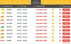 Giá vé máy bay hạ nhiệt sau kỳ nghỉ Lễ 30-4, 1-5