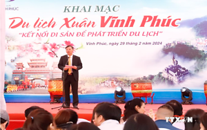 Khai mạc Ngày hội Du lịch Vĩnh Phúc Xuân 2024