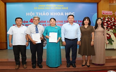 Nòng cốt trong định hướng phát triển Khoa học và Công nghệ của tỉnh 