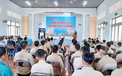 Lãnh đạo TP.Tây Ninh: Thăm, động viên, cảm hoá học viên tại cơ sở cai nghiện ma tuý 