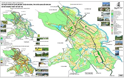 Đô thị mới Sơn Nam: Bước tiến quan trọng trong phát triển đô thị của huyện Sơn Dương