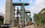 Dự án xây dựng cầu Rạch Miễu 2 đạt 50% tiến độ