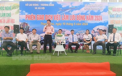 Thạnh Phú tổ chức phiên giao dịch việc làm lưu động 2024