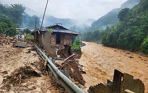 Độ ẩm đất gần bão hòa, nguy cơ cao lũ quét, sạt lở ở khu vực Bắc Bộ