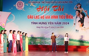 Hội thi câu lạc bộ gia đình tiêu biểu tỉnh Hưng Yên năm 2024