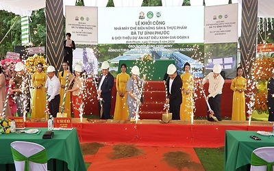 Bình Phước: Khởi công nhà máy chế biến hạt điều xanh lớn nhất Việt Nam