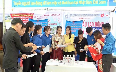 Kết nối hơn 1.000 lao động và học sinh với các doanh nghiệp và cơ sở đào tạo nghề