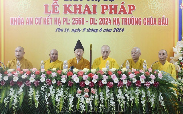 Lễ Khai pháp Khóa An cư kết hạ Phật lịch 2568