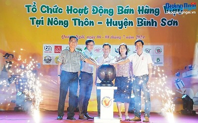 Đưa hàng Việt về nông thôn tại huyện Bình Sơn