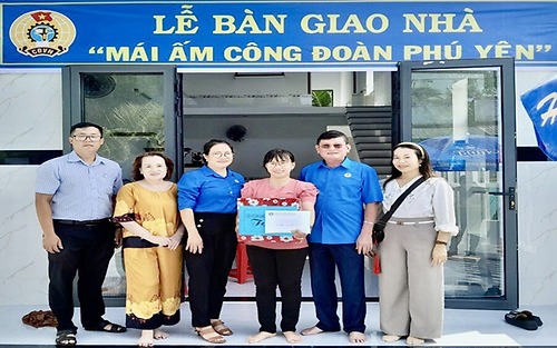 Nghiệm thu, bàn giao nhà Mái ấm công đoàn