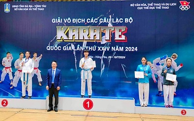 Karate Bình Thuận có thêm 3 huy chương