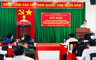 Đắk Nông tập huấn kỹ năng, nghiệp vụ, tổ chức nghiên cứu khoa học