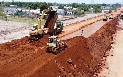 Đề xuất UBND tỉnh xem xét cho khai thác vật liệu san lấp từ Sân bay Long Thành để thi công đường cao tốc Biên Hòa - Vũng Tàu