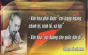 Quan điểm về văn hóa trong Di chúc của Chủ tịch Hồ Chí Minh