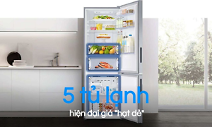 5 chiếc tủ lạnh giá dưới 10 triệu, thích hợp nhà trọ, gia đình trẻ