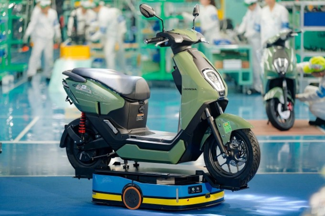 Honda sản xuất xe máy điện đầu tiên tại Việt Nam