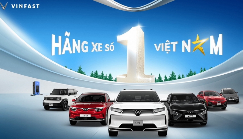 VinFast tiếp tục dẫn đầu tại Việt Nam khi bàn giao hơn 12.100 xe vào tháng 3