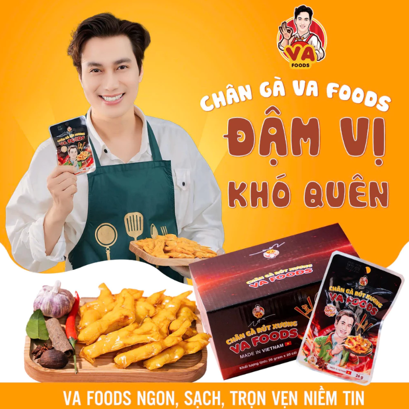 Chân Gà Rút Xương VA Foods: Đậm Đà Hương Vị, Ngon Khó Cưỡng!