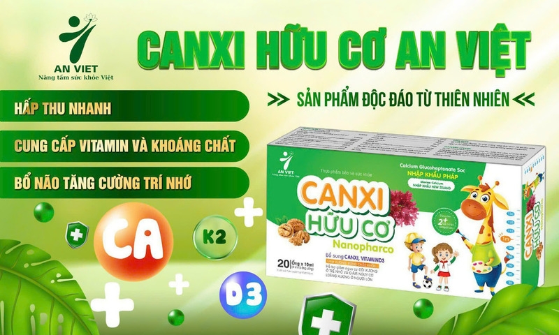 Canxi Hữu Cơ Nanopharco: Giải Pháp Bổ Sung Canxi Cho Sức Khỏe Xương và Răng, Được Phân Phối Qua Nền Tảng Số Quốc Gia VIVINA