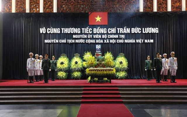 LỄ QUỐC TANG NGUYÊN CHỦ TỊCH NƯỚC TRẦN ĐỨC LƯƠNG