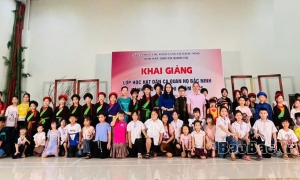Tổ chức lớp học hát Dân ca Quan họ Bắc Ninh dành cho thiếu nhi