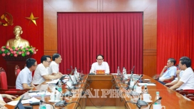 Đẩy nhanh tiến độ hợp nhất tỉnh Hải Dương và thành phố Hải Phòng, sắp xếp đơn vị hành chính cấp xã