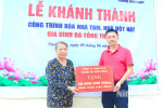 Khánh thành công trình xóa nhà tạm, nhà dột nát tại thành phố Hoa Lư