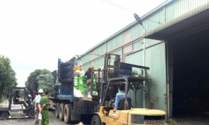 Gần 10 tấn vú heo, dồi trường nhiễm khuẩn chuẩn bị ra thị trường