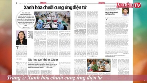 ĐIỂM BÁO NGÀY 18/6: Xanh hóa chuỗi cung ứng điện tử