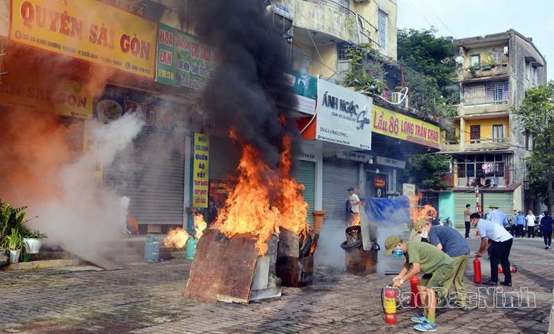 Tầm quan trọng của việc diễn tập phòng cháy, chữa cháy tại các chung cư