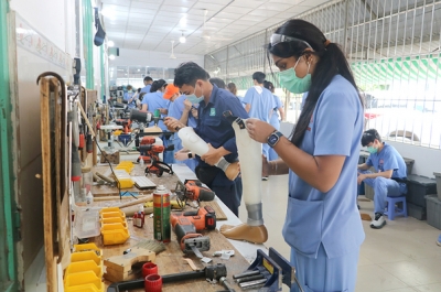 Mang lại bước đi vững chắc cho người khuyết tật