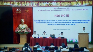 Quán triệt Kế hoạch số 02 về thúc đẩy chuyển đổi số liên thông, đồng bộ